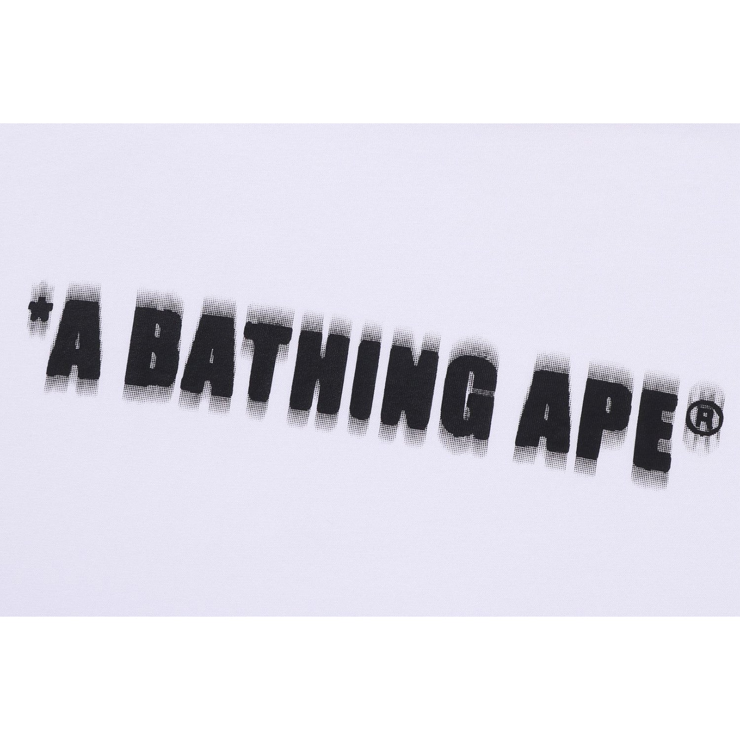SPRAY PRINT BATHING APE LOGO RELAXED FIT TEE MENS - Image 3
