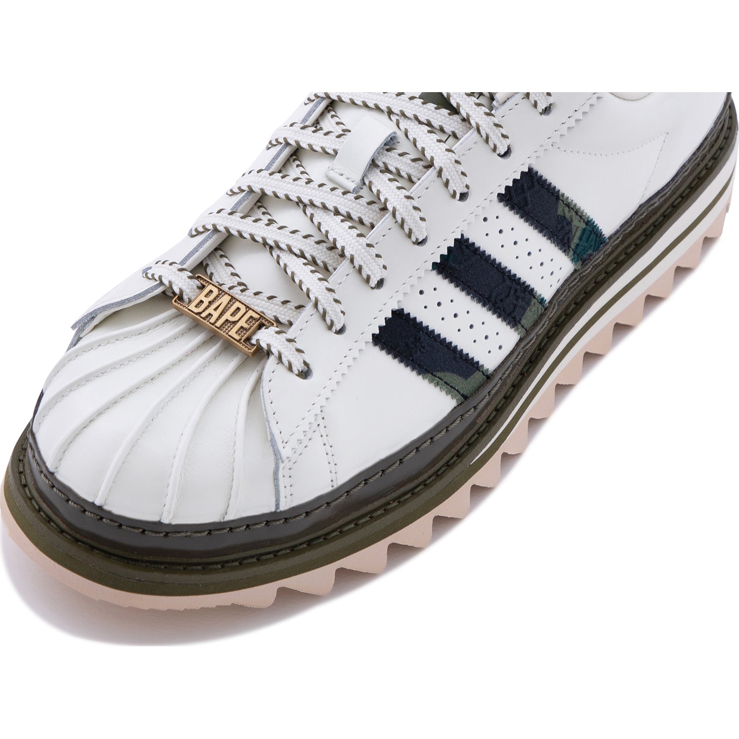 BAPE X CLOT SUPERSTAR BY EDISON CHEN MENS - Image 4
