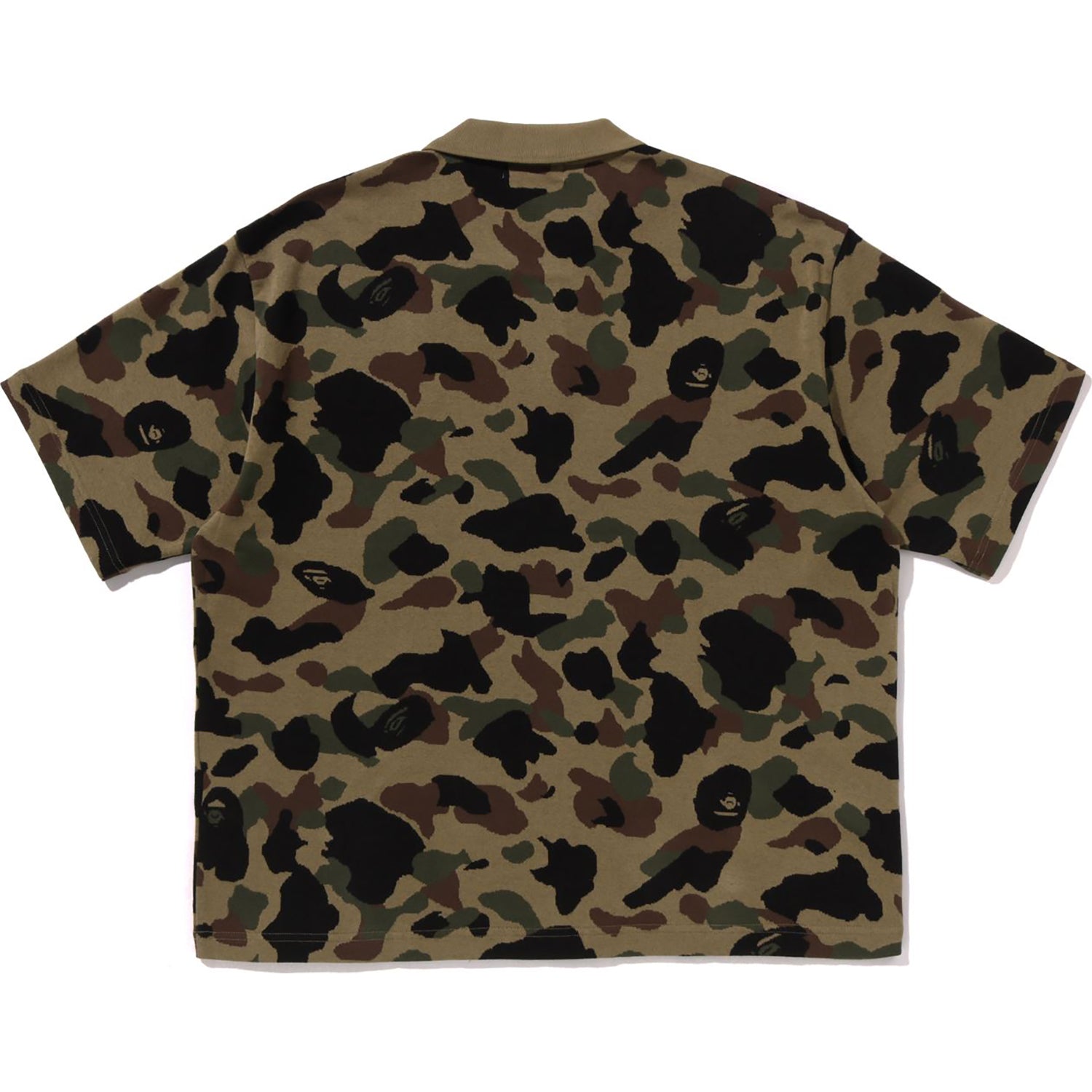 Alternative view of 1ST CAMO JACQUARD LOGO RELAXED FIT POLO SHIRT MENS