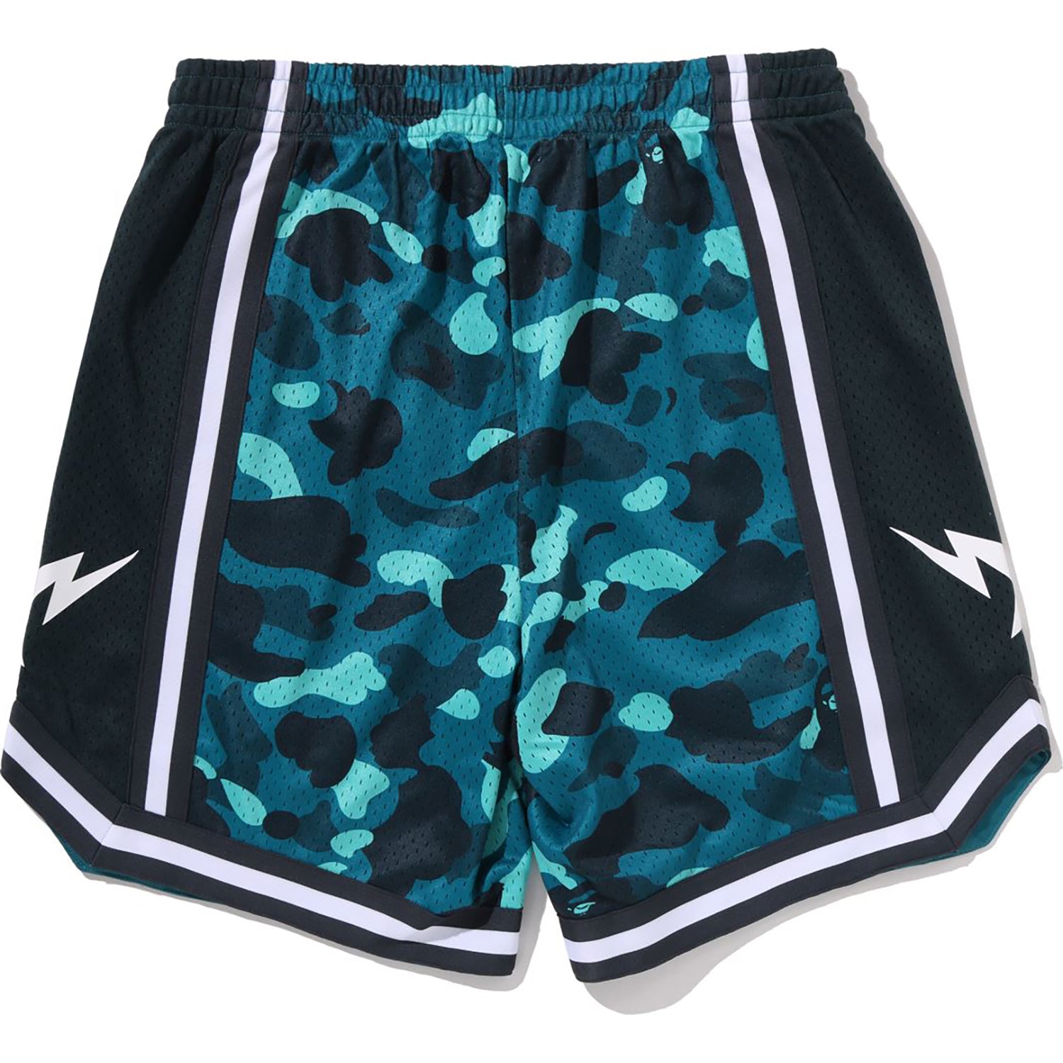 Alternative view of COLOR CAMO MESH RELAXED FIT SHORTS MENS