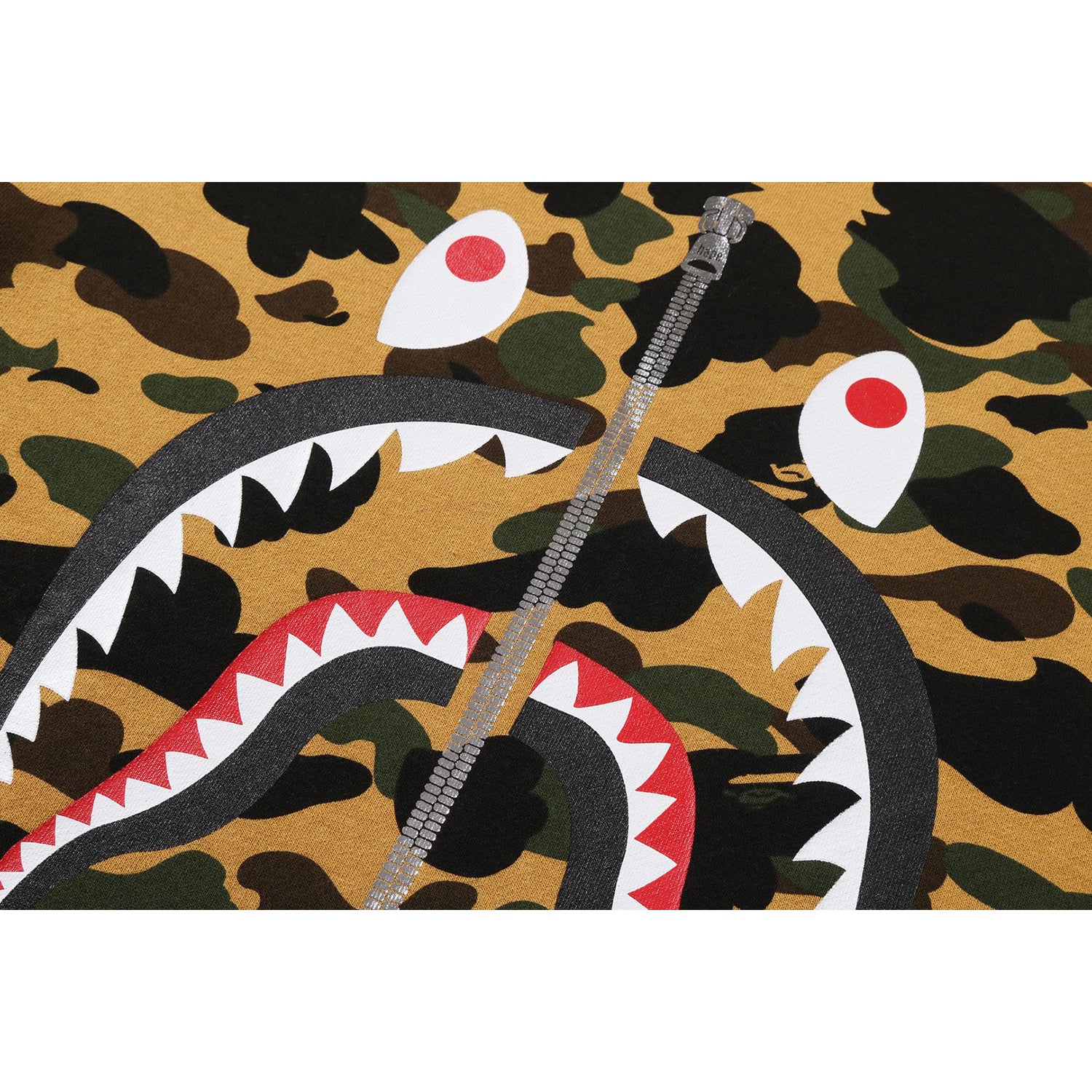 1ST CAMO SHARK CREWNECK SWEATSHIRT MENS - Image 7
